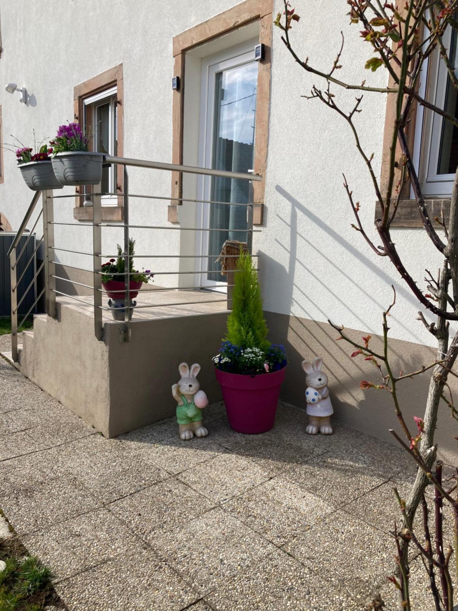 Gite Le 1602 Saint-Nabor エクステリア 写真